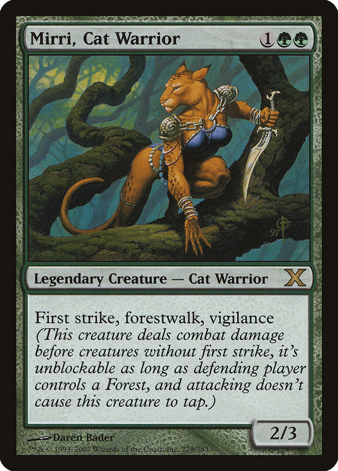 Mirri, Cat Warrior: Tenth Edition