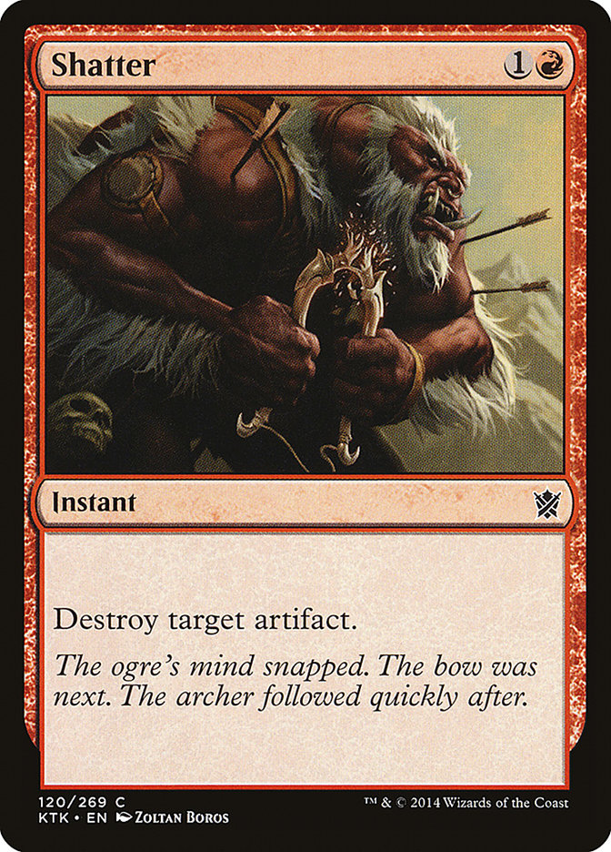 Shatter - (Foil): Khans of Tarkir