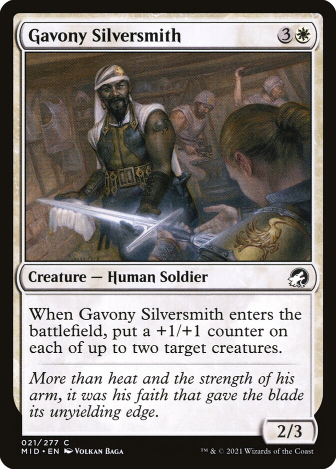 Gavony Silversmith: Innistrad: Midnight Hunt