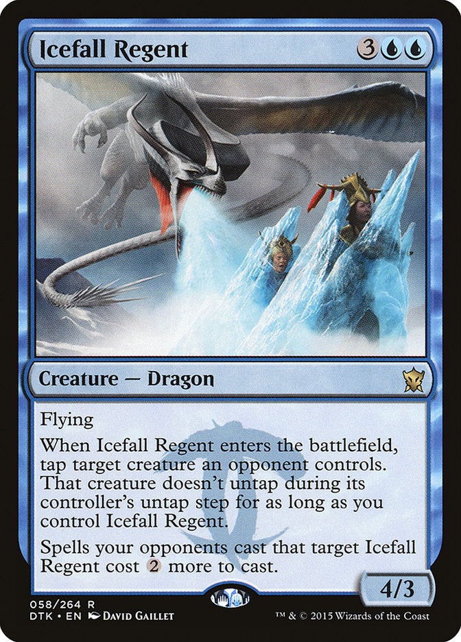 Icefall Regent - (Foil): Dragons of Tarkir