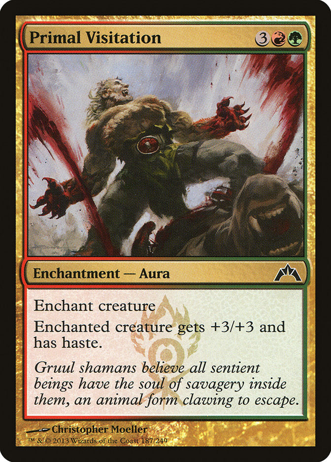 Primal Visitation - (Foil): Gatecrash
