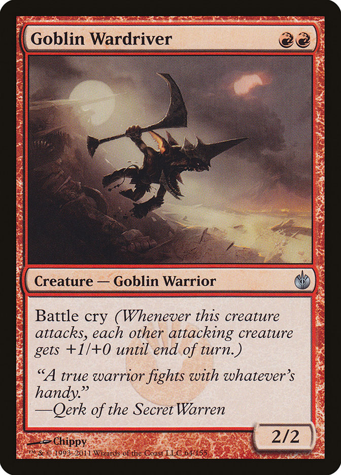 Goblin Wardriver: Mirrodin Besieged