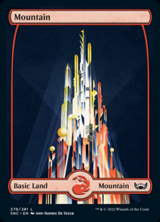 Mountain (#279) (Full Art): Streets of New Capenna