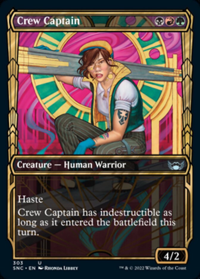 Crew Captain (Showcase) - (Foil): Streets of New Capenna