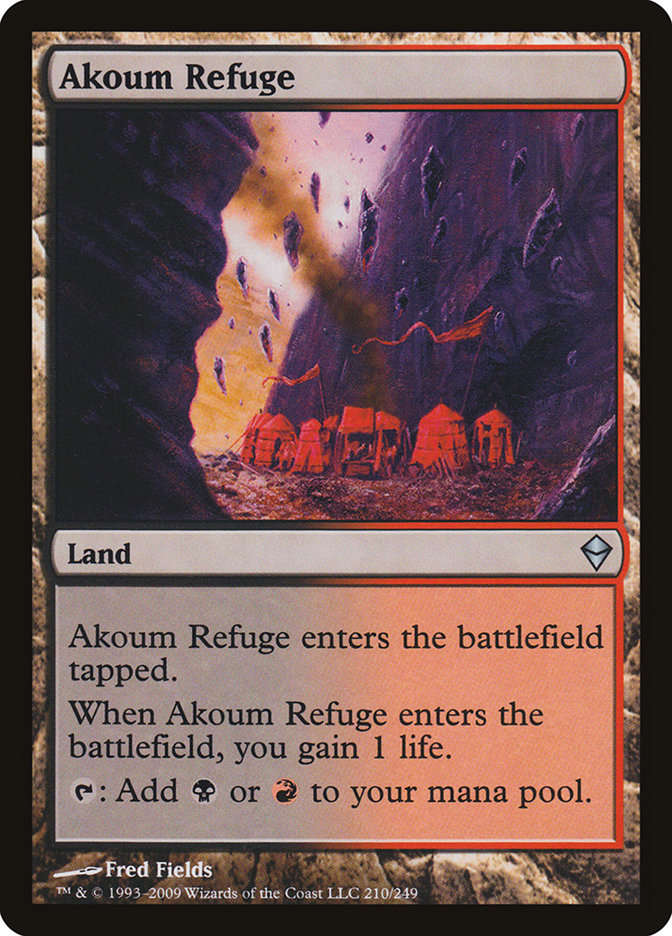 Akoum Refuge: Zendikar