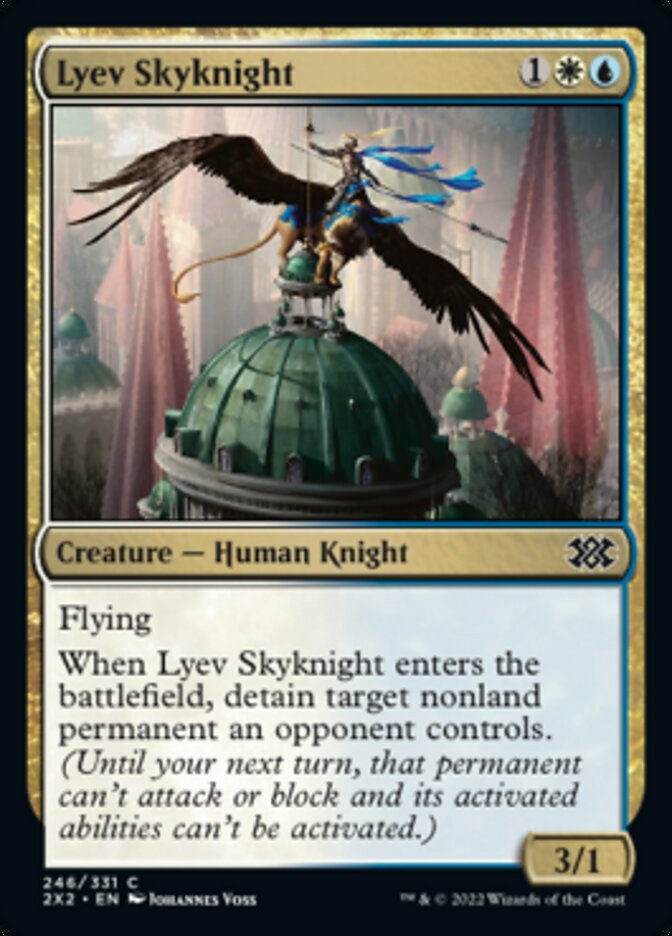 Lyev Skyknight - (Foil): Double Masters 2022