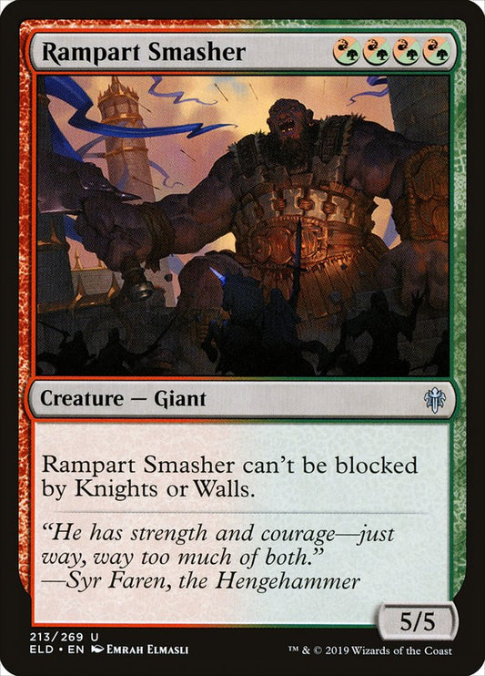 Rampart Smasher: Throne of Eldraine