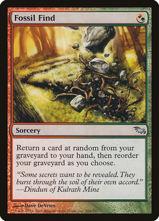 Fossil Find - (Foil): Shadowmoor