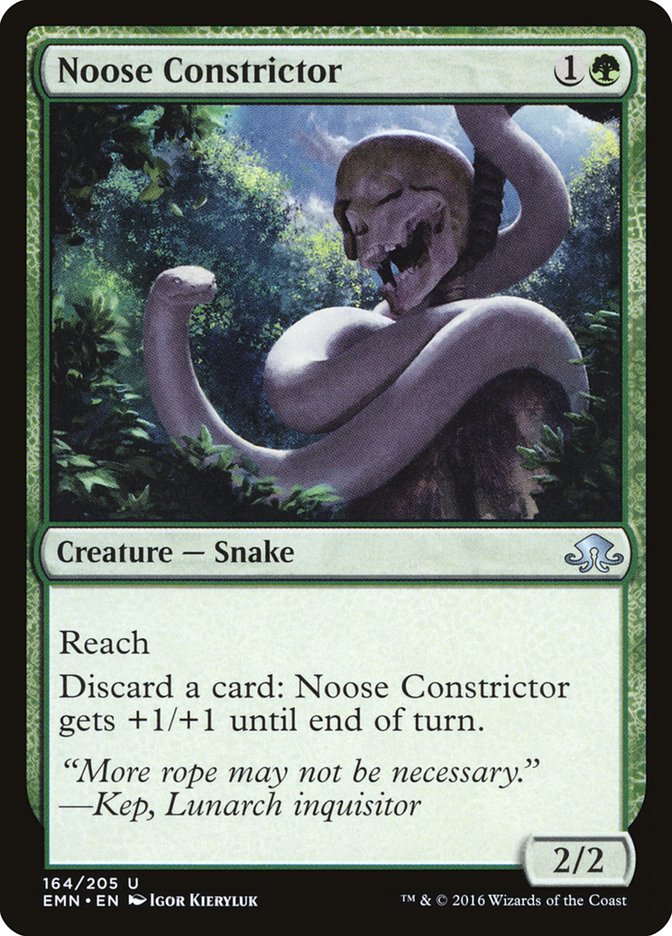 Noose Constrictor - (Foil): Eldritch Moon