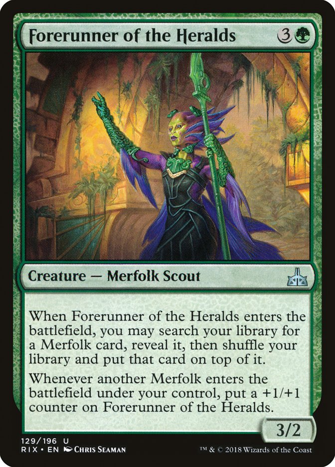 Forerunner of the Heralds: Rivals of Ixalan