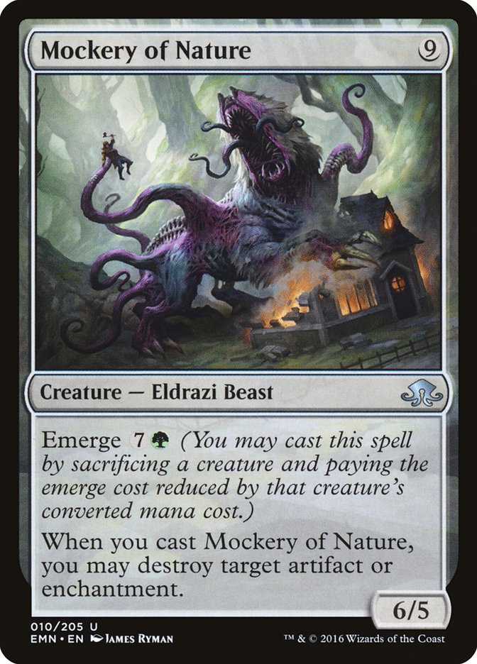 Mockery of Nature - (Foil): Eldritch Moon