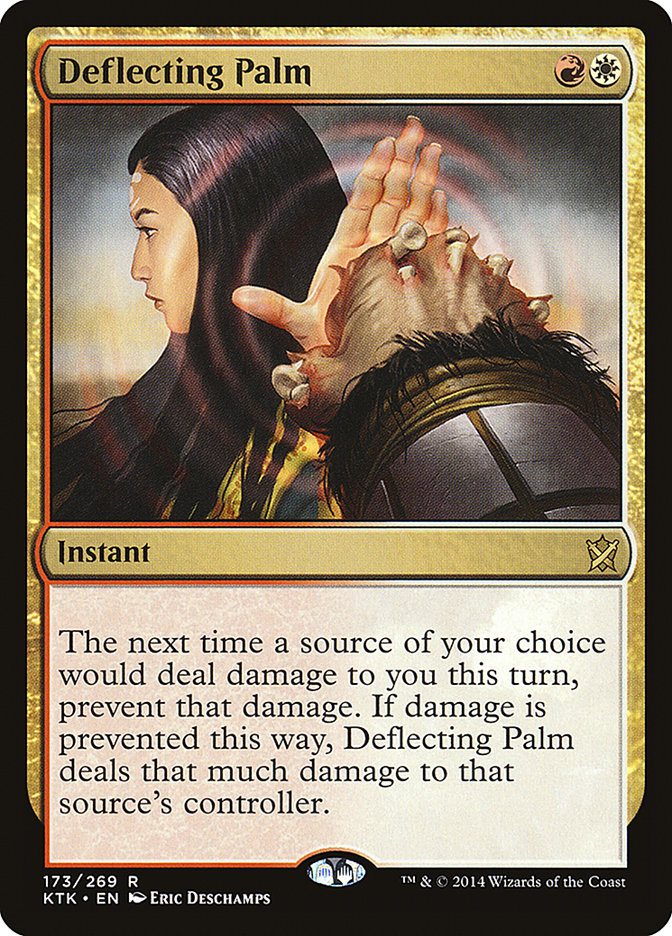 Deflecting Palm - (Foil): Khans of Tarkir