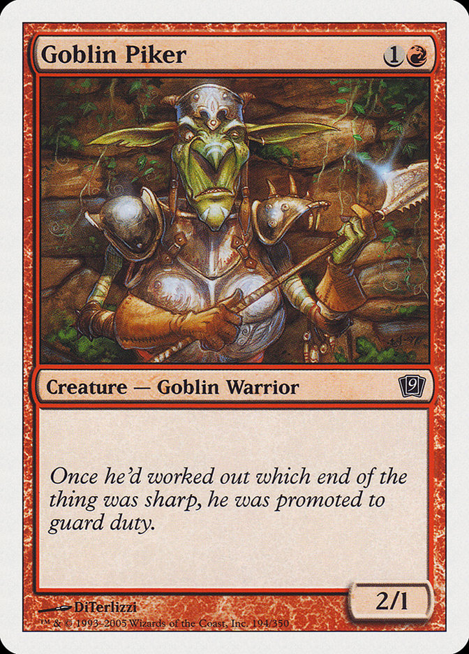 Goblin Piker: Ninth Edition
