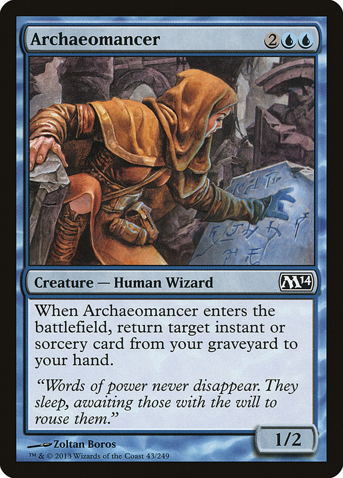Archaeomancer - (Foil): Magic 2014
