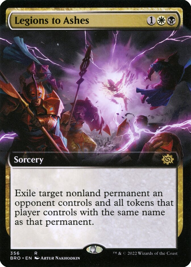 Legions to Ashes (Extended Art): The Brothers' War