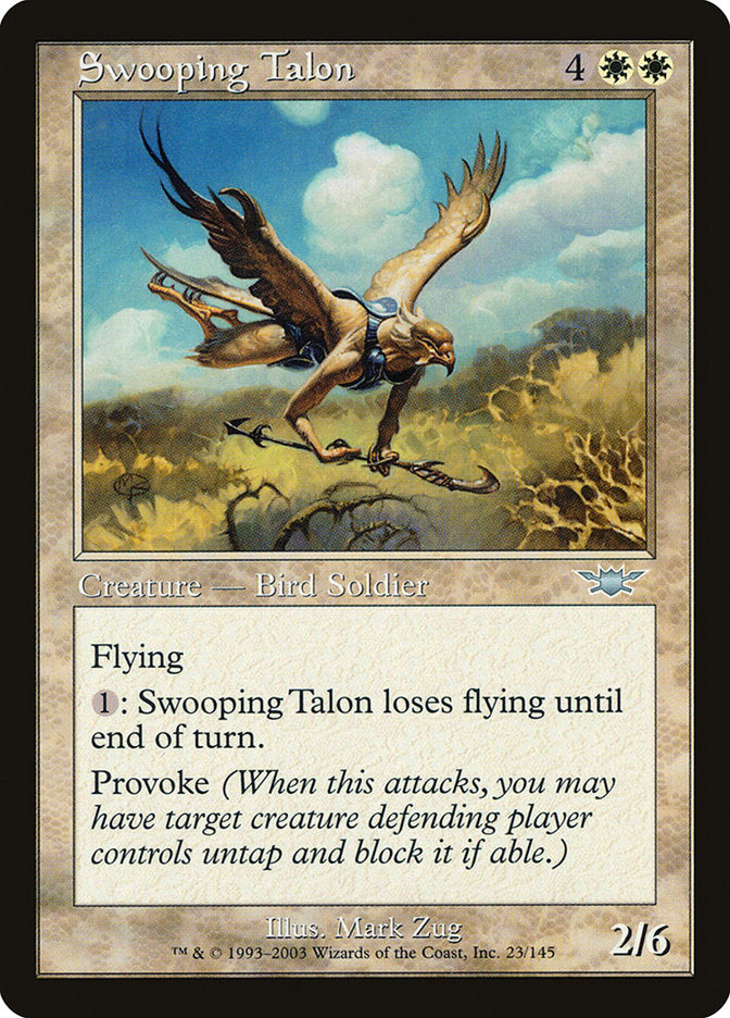 Swooping Talon - (Foil): Legions