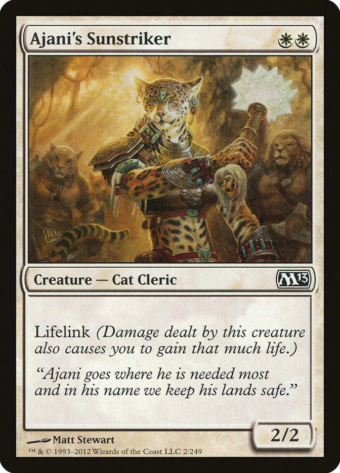Ajani's Sunstriker: Magic 2013
