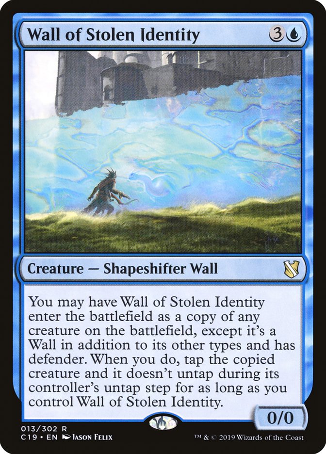 Wall of Stolen Identity: Commander 2019