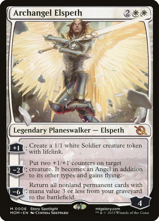 Archangel Elspeth - (Foil): March of the Machine