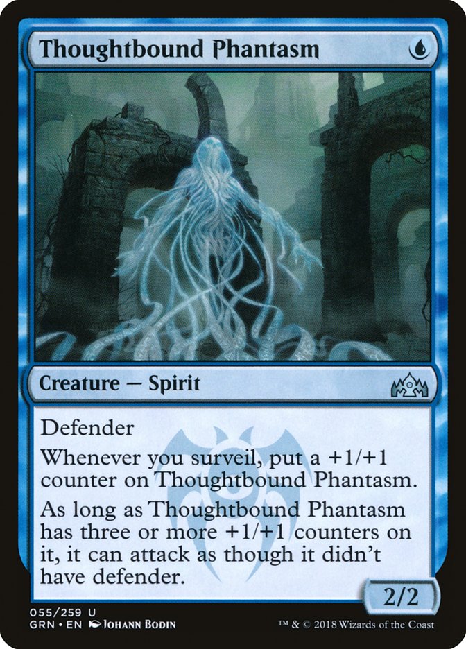 Thoughtbound Phantasm - (Foil): Guilds of Ravnica