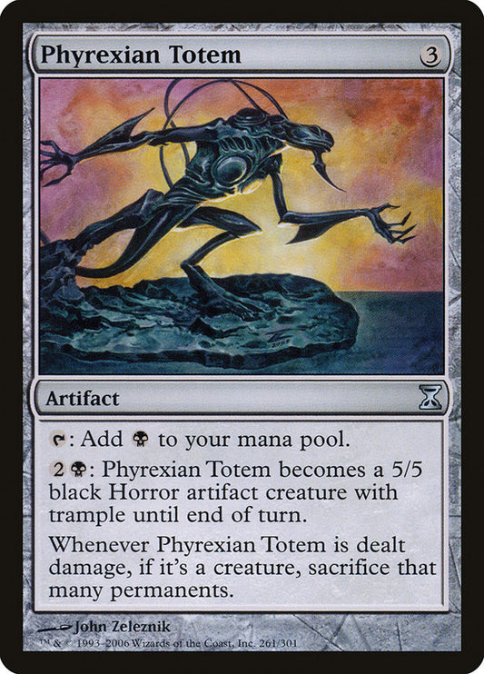 Phyrexian Totem: Time Spiral