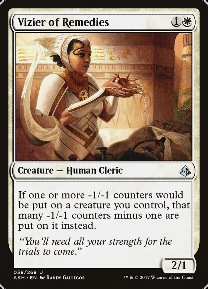 Vizier of Remedies - (Foil): Amonkhet