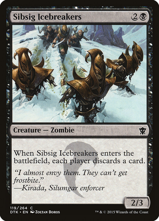 Sibsig Icebreakers: Dragons of Tarkir