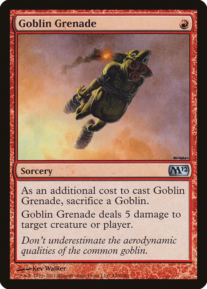 Goblin Grenade: Magic 2012