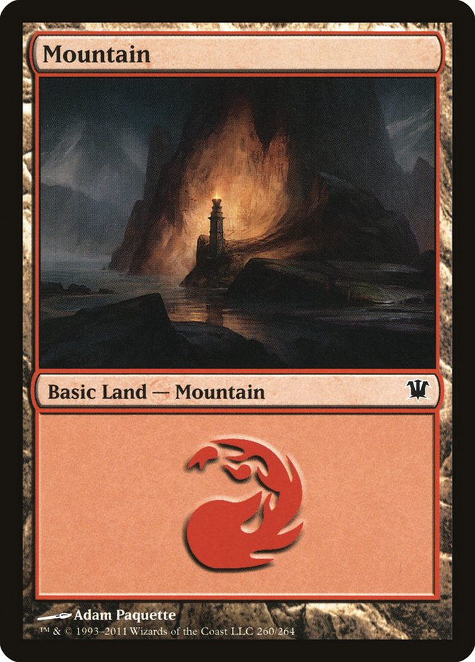 Mountain (#260) - (Foil): Innistrad