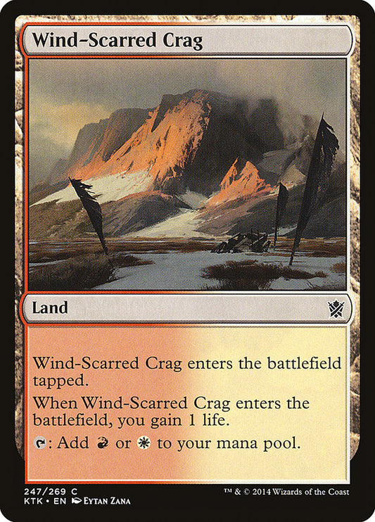 Wind-Scarred Crag: Khans of Tarkir