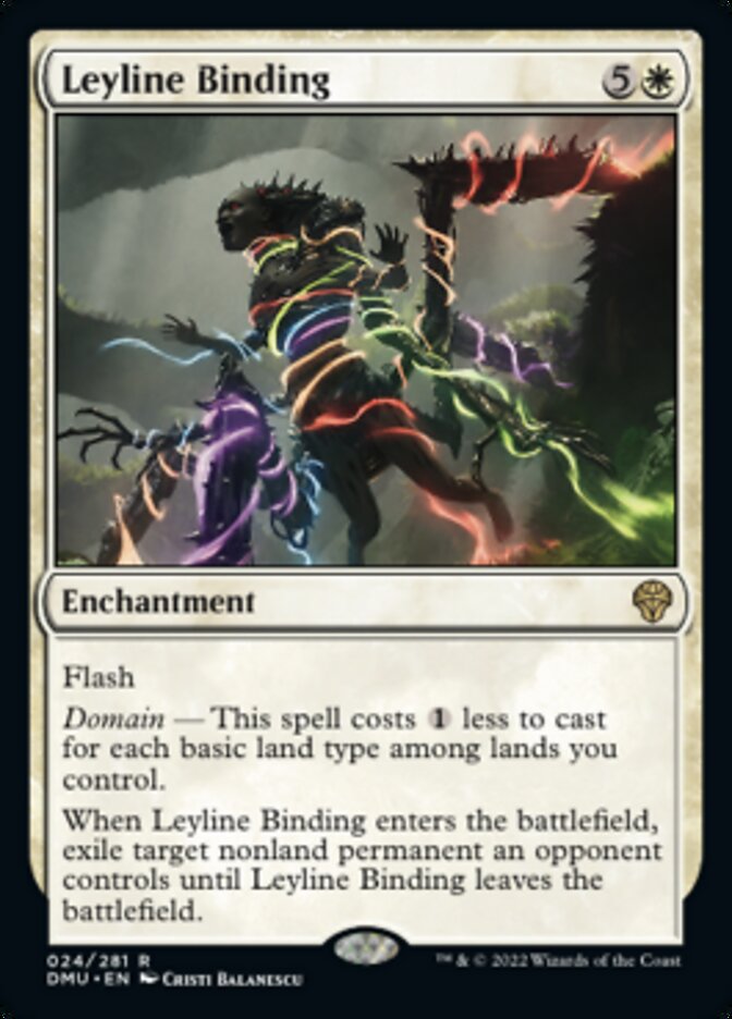 Leyline Binding - (Foil): Dominaria United