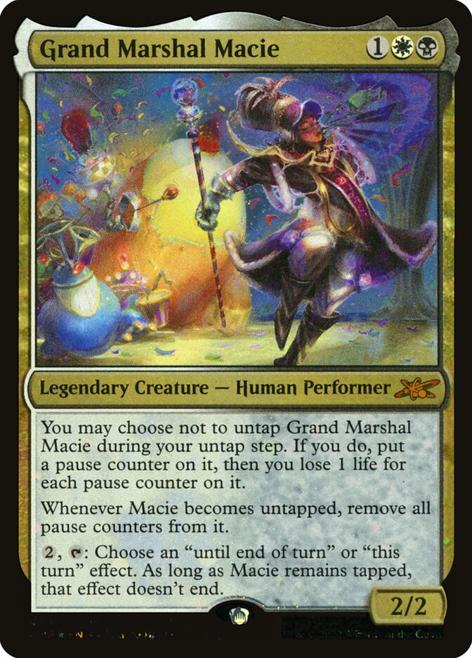 Grand Marshal Macie (Galaxy Foil) - (Foil): Unfinity