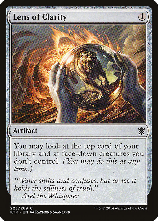 Lens of Clarity - (Foil): Khans of Tarkir