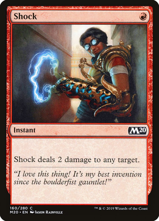 Shock - (Foil): Core Set 2020