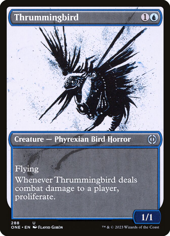 Thrummingbird (Showcase): Phyrexia: All Will Be One