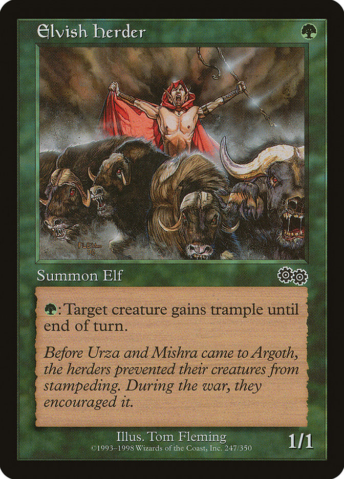 Elvish Herder: Urza's Saga