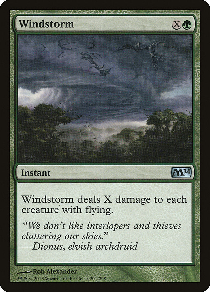 Windstorm - (Foil): Magic 2014
