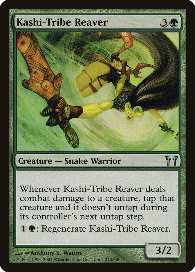 Kashi-Tribe Reaver - (Foil): Champions of Kamigawa