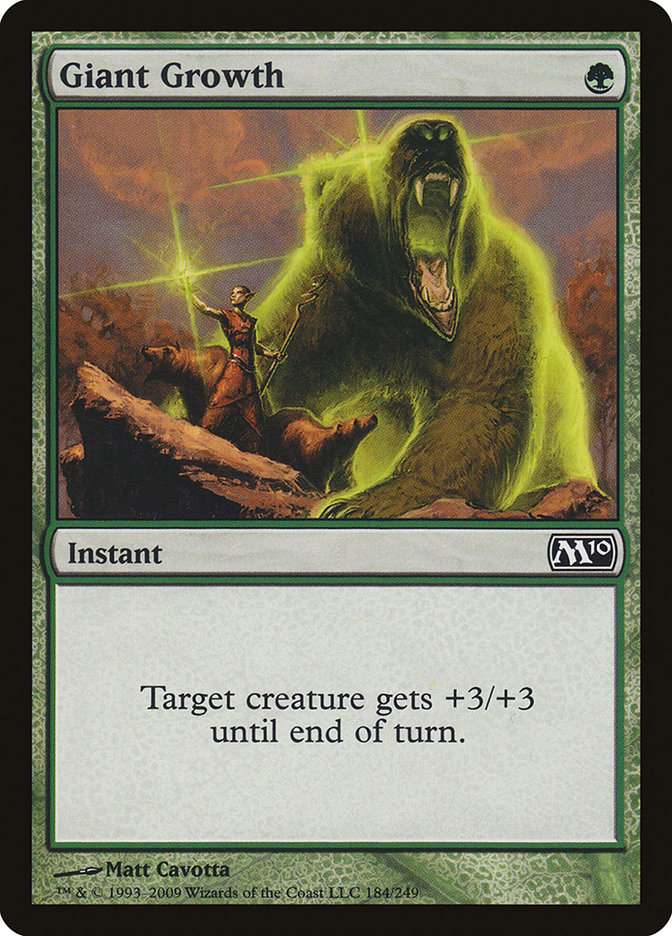 Giant Growth - (Foil): Magic 2010