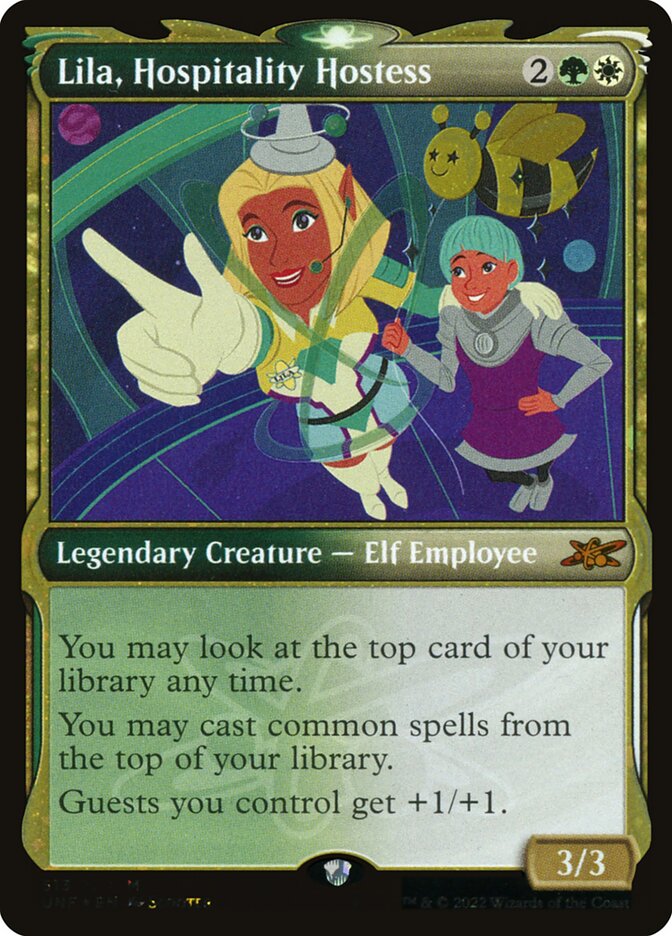 Lila, Hospitality Hostess - (Foil): Unfinity