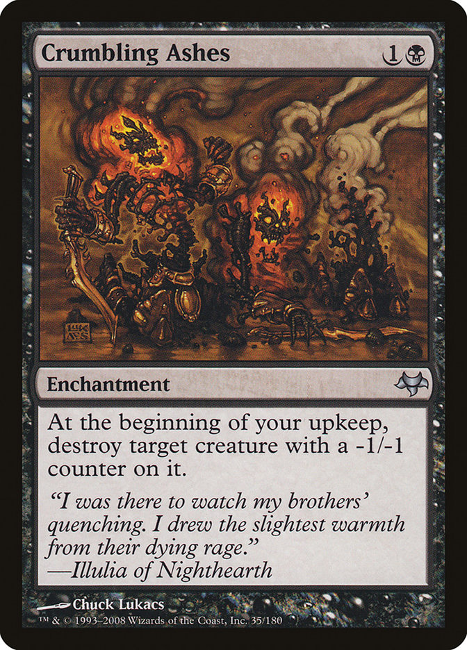 Crumbling Ashes - (Foil): Eventide