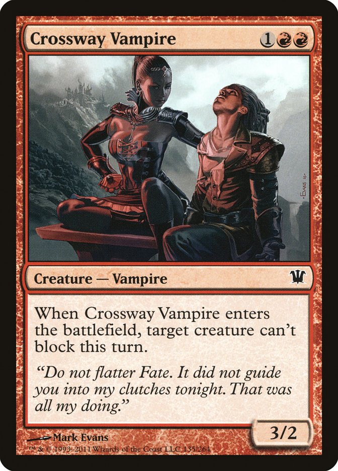 Crossway Vampire - (Foil): Innistrad