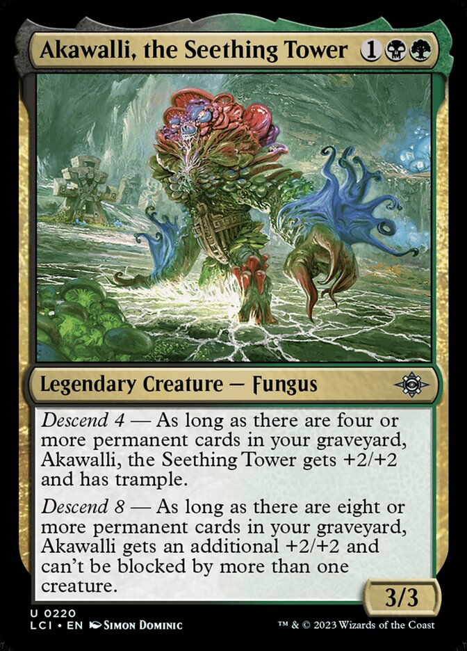 Akawalli, the Seething Tower: Lost Caverns of Ixalan