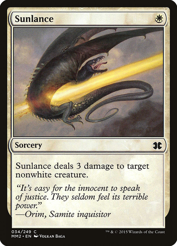 Sunlance: Modern Masters 2015