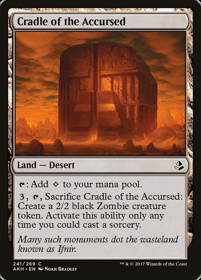 Cradle of the Accursed - (Foil): Amonkhet