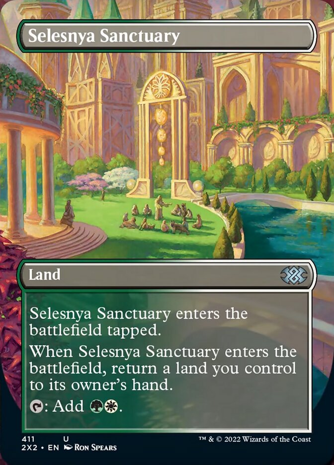 Selesnya Sanctuary (Borderless): Double Masters 2022