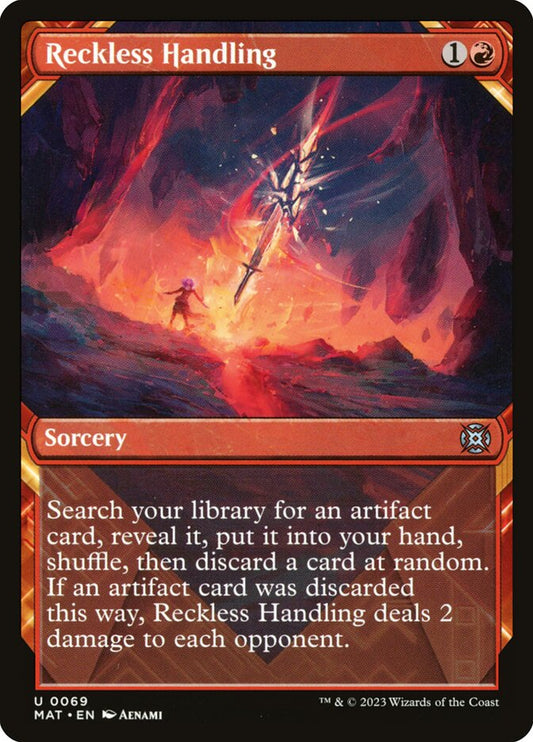 Reckless Handling (Showcase) - (Foil): March of the Machine: The Aftermath