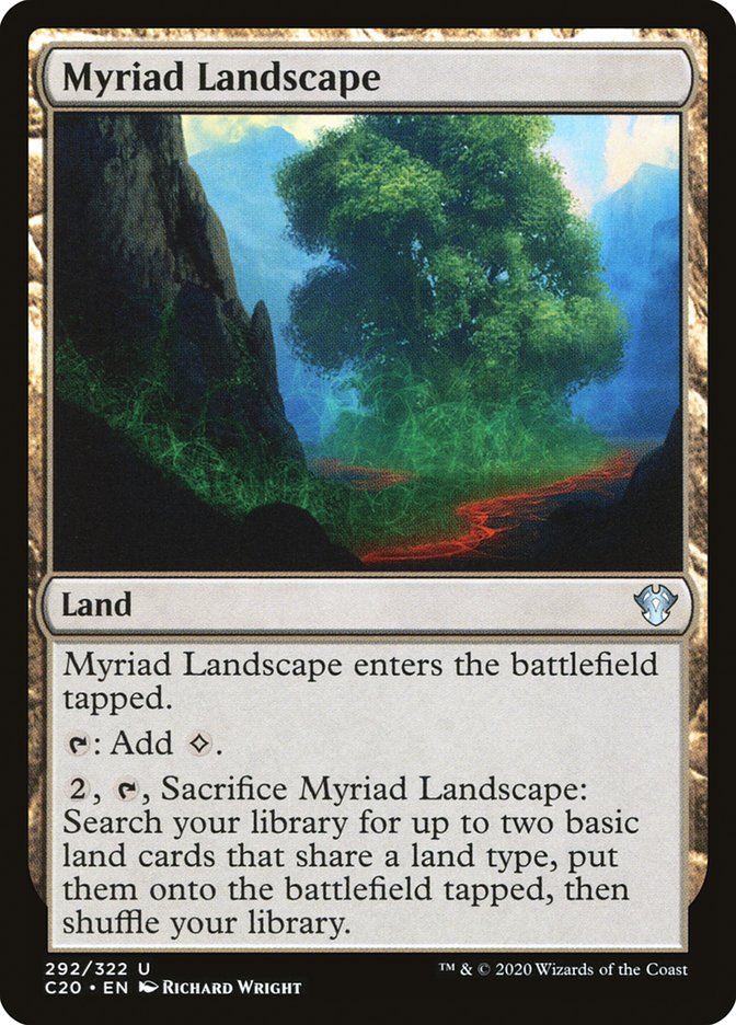 Myriad Landscape: Commander 2020