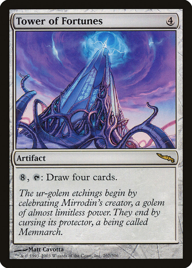 Tower of Fortunes - (Foil): Mirrodin