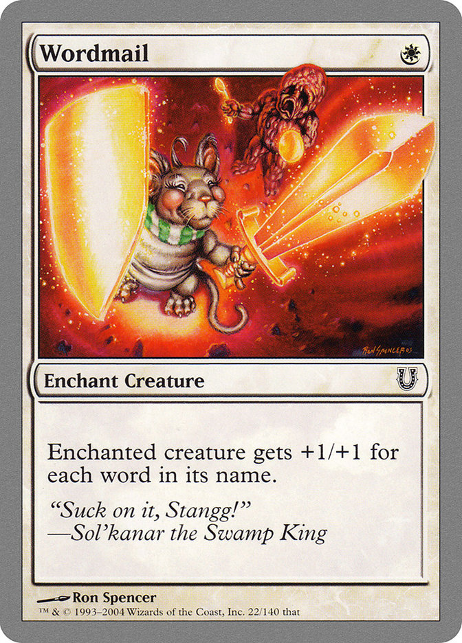 Wordmail - (Foil): Unhinged